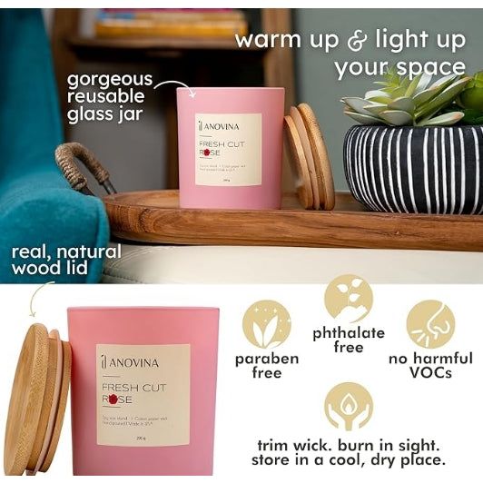 Barbie Rose Candle Ohcans