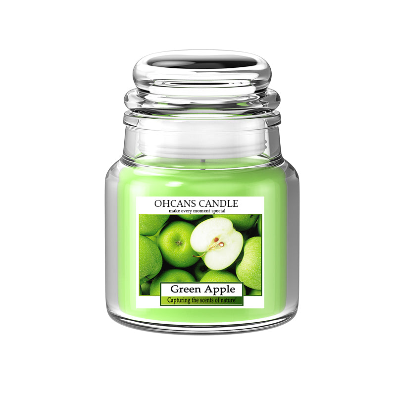 Ohcans Scented Candle Green Apple - ohcans