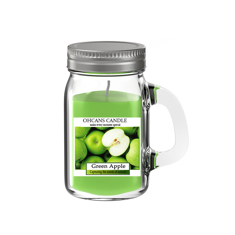 Ohcans Scented Candle Green Apple - ohcans