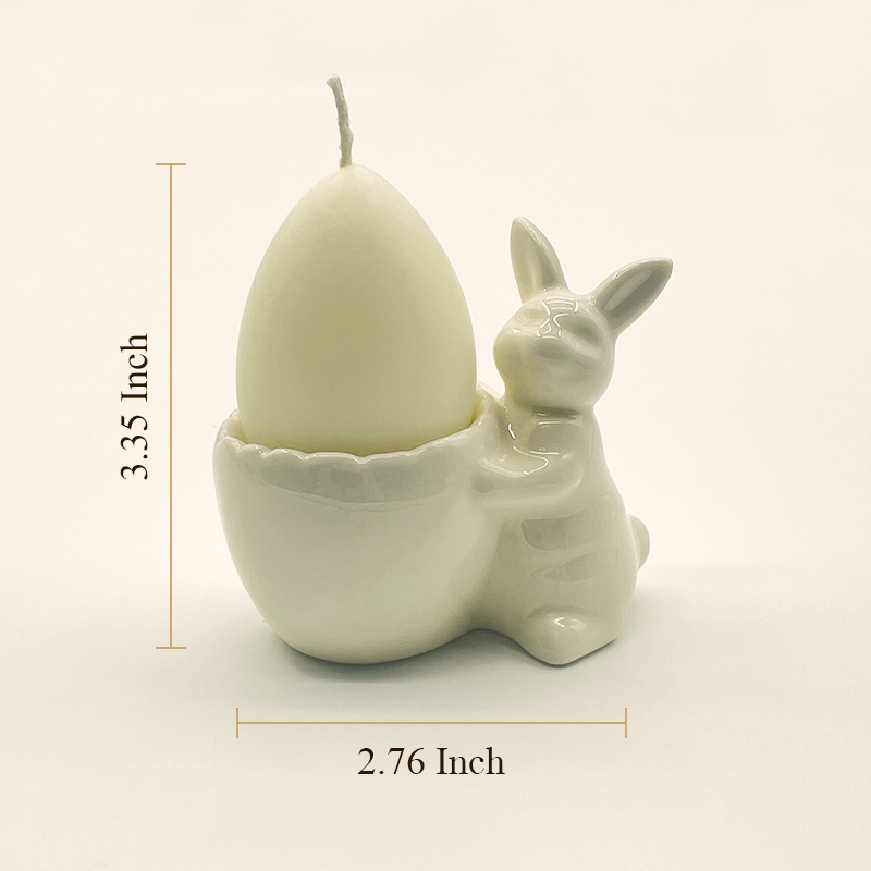 Ohcans Easter Bunny Ceramic Egg - ohcans