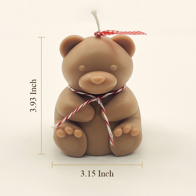 Ohcans Bear And Honey Candle - ohcans