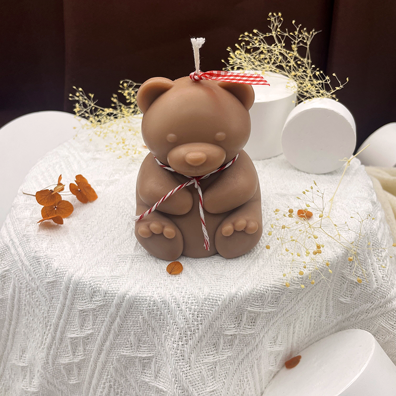 Ohcans Bear And Honey Candle - ohcans