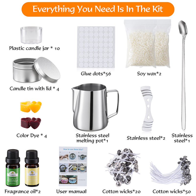 Ohcans Candle-Making Kits For Adults - ohcans