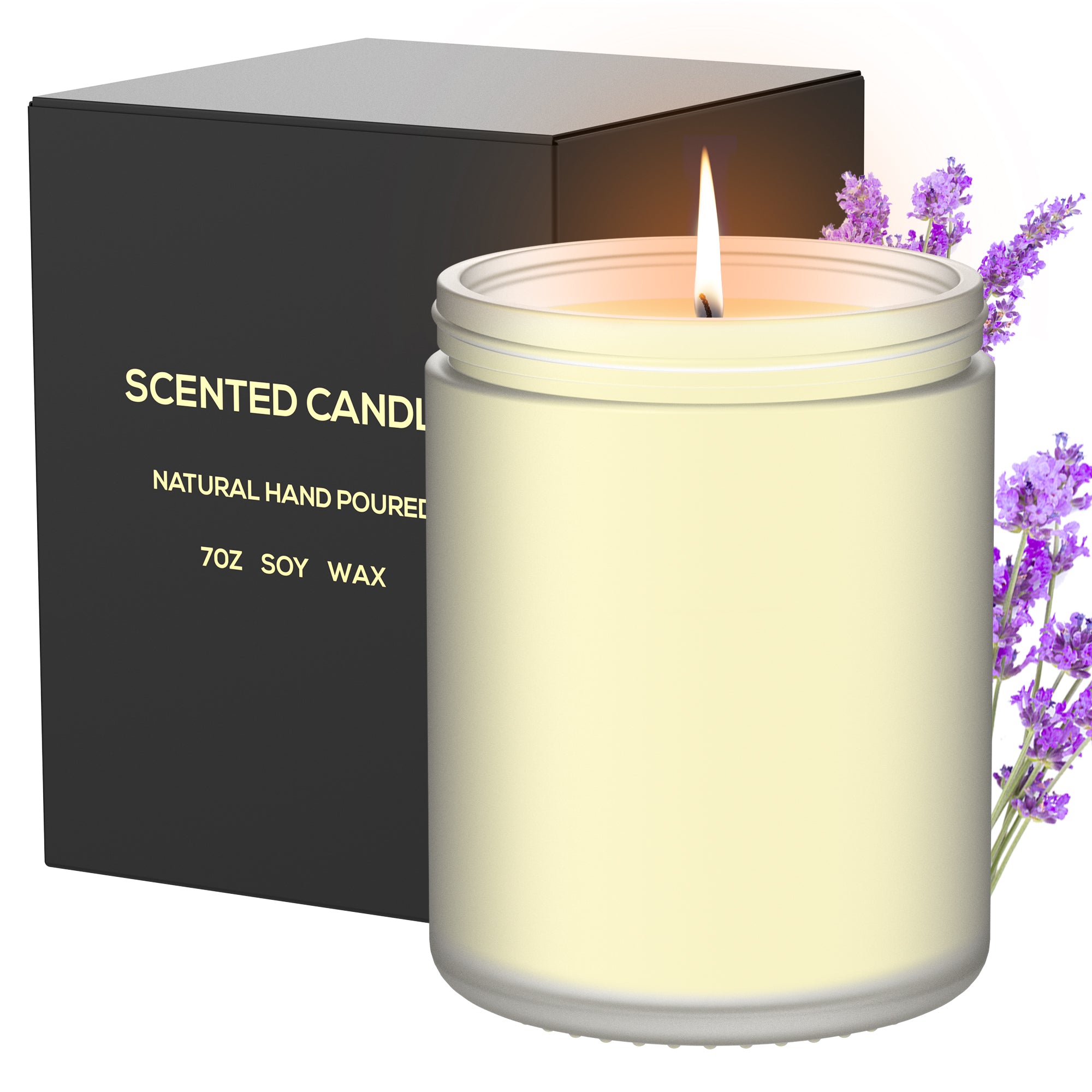 Lavender Gardenia Scented Candle For Women Ohcans