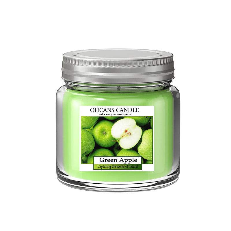 Ohcans Scented Candle Green Apple - ohcans